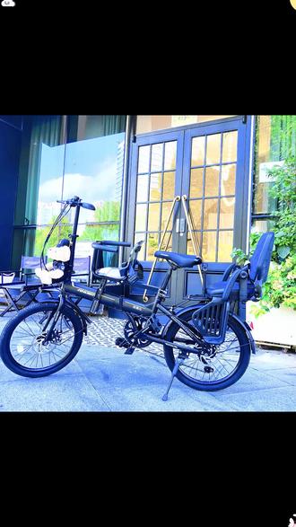 安琪儿亲子自行车 20 寸碟刹减震设计 可折叠便携 宝妈男女通用骑行装备