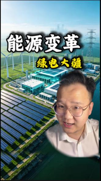 狂砸1700亿的背后,藏着怎么样的一盘大棋?能源变革已经在路上了,来看看大国策略#能源 #AI #世界格局 #绿电 #财经