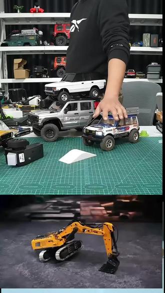 精小创LR1801四驱RC遥控车1:18仿真越野男孩双速成人四驱攀爬模型#儿童玩具车 #遥控车玩具 #路虎越野车 #男生玩具 #RC遥控车