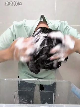 遮盖白发?建议用韩楒护染膏,在家染发不沾头皮,有效遮盖白发,植物染发健康安全,省钱又省心!#遮盖白发 #染发膏 #染发剂 #韩楒植物染发剂 #韩楒泡泡染发剂