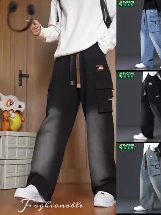 #牛仔裤 #显瘦牛仔裤 #工装裤穿搭 #无限回购的宝藏单品 #牛仔穿搭