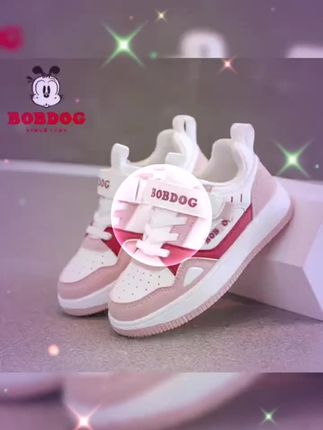 Bobdog/巴布豆女童板鞋2025春秋款皮面防水儿童休闲鞋女孩运动鞋#百搭鞋子 #宝藏鞋子 #时尚童鞋 #你鞋真好看