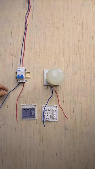 双控开关接线方法#抖音小助手