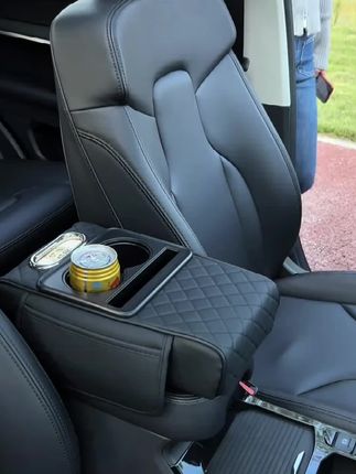 扶手箱增高垫#纸巾收纳盒#多功能水杯架#四合一扶手箱