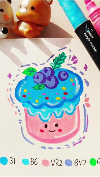 减压绘画系列#创作者中心 #创作灵感 #画画如此简单 #一看就会的教程 #画画其实很简单