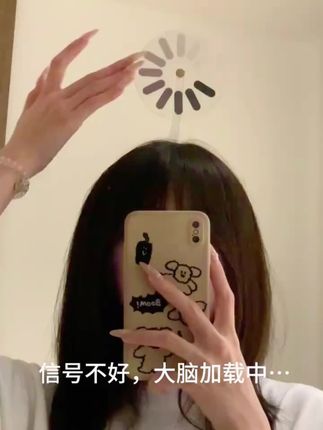 好适合我那个没脑子的诡秘🙈#对镜拍 #发夹发饰 #头饰发饰