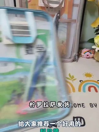 【柠罗】拉萨发货L型大开口4层 软骨支撑 学生科目袋 补习袋 分类袋#金饭碗岗位 #内蒙古三支一扶社区民生 #魏建军直播首秀实测智驾 #陈震直播