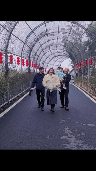 大年初一打卡庐江逍遥谷高空乐园。