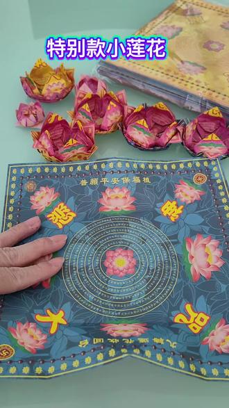 特别款小莲花#折纸 #我的折纸日常 #每天都有值得记录的瞬间 #愿天堂的亲人一切安好#普渡