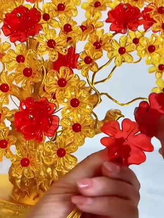 【福利活动】四季生财和乐生财款葫芦双全发财树材料#手工制作#简单易学 #有喜欢的吗