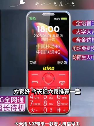 【老人机信号王】波导直板大屏大字体大声音学生老人伴侣纯净无网机