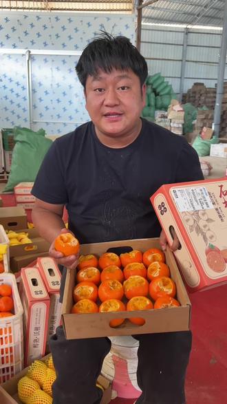 新鲜采摘,树上自然熟的耙耙柑,很好吃,还很划算哦#春见耙耙柑