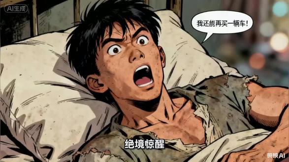 骆驼祥子3-2:一声鸡鸣,祥子突然悟出逆天改命之路 从绝望到狂喜只在一瞬间。AI动画初中七下必读。
从黑暗绝望到重燃希望,只需要一声鸡鸣!
祥子摸着三匹骆驼,瞬间想通一条翻身路:卖骆驼,再买车!
日出这段绝美描写,既是景物高光,也是祥子人生高光,考点密集,建议收藏反复
听。
#骆驼祥子 #祥子买车 #初中语文 #中考名著考点 #老舍经典