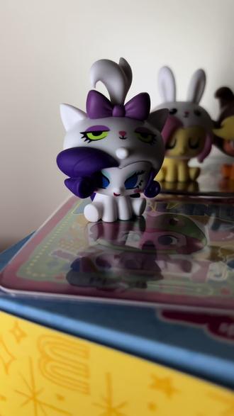 其实穗龙看习惯了 不觉得丑了已经#动物成精系列 #小马宝莉 #盲盒