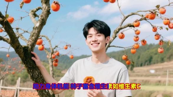 柿子好吃可不能过量哦