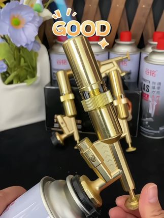 #卡士喷火器 全金属卡士喷火枪电子点火家用烧猪毛烘培融金户外点火器铜芯喷枪