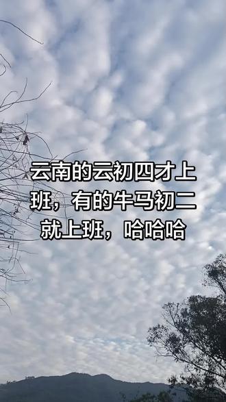 哈哈哈,初二就上班的是谁?是谁?额!好像是我这个牛马,哈哈哈哈#云南 #初四
