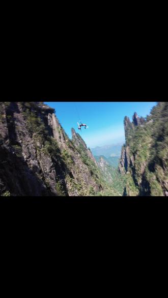 那还说啥 我先跳了 #莽山大秋千