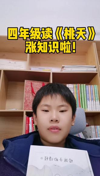 四年级 《桃夭》 生字词解读|古人的浪漫太绝了!#读书#亲子共读#诗经桃夭#国学启蒙#小学语文