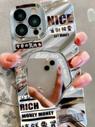 #镜面适用苹果16pro手机壳iPhone15网红女款带镜头膜ins小众高级感#防摔手机壳 #高端大气 #爱了爱了 @抖加🔥上热门🔥dou+🔥热点宝 @DOU+小助手 @DOU+上热门