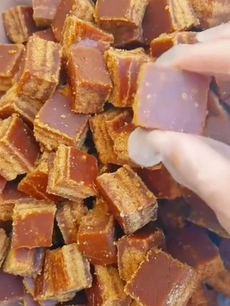 抢先购!100块·正宗广西手工黑红糖甘蔗老红糖块月子经期红糖500gY#纯手工红糖 #甘蔗红糖 #强烈推荐 #传统工艺