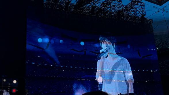 晚安 吾爱🖐️ 阿信说:毕业快乐 我们约在最近的未来 再会#五月天5525回到那一天巡回演唱会 #毕业快乐 #五月天