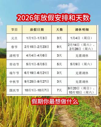 2026年放假安排和天数#广西玉林市#玉林玉州区#高中英语#英语#玉林万达广场