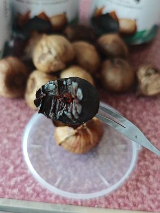 天合悠养黑蒜独头黑蒜发酵黑大蒜山东特产半斤罐装开罐即食黑蒜头#黑蒜 #黑蒜头