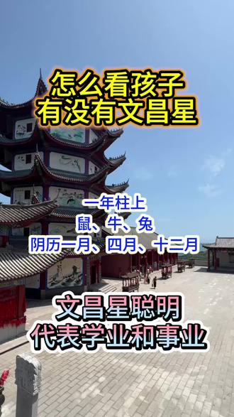 #家长必读 怎样看孩子的文昌星