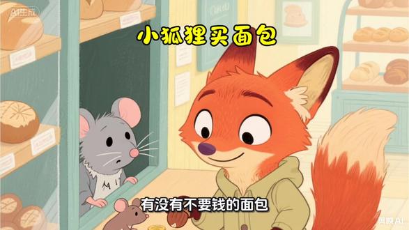 #儿童睡前故事 《小狐狸买面包》