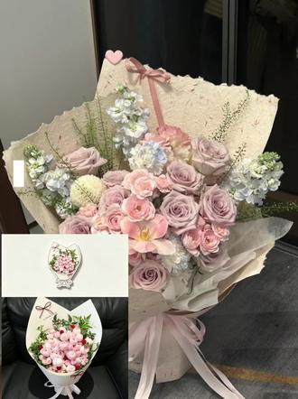 学会了用新方法记录收到的花花,再也不怕枯萎了#剪映 #剪映图片设计 #花束冰箱贴教程 #仪式感 520收到的花花我就这样做!鲜花正确的保存方式