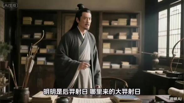 明明是后羿射日哪里来的大羿射日,历史典籍上压根就没有大羿这两个字,只有羿/夷羿/后羿,这三个名字不同时期的叫法不同#历史 #华夏文明 #传承文化 #无中生有