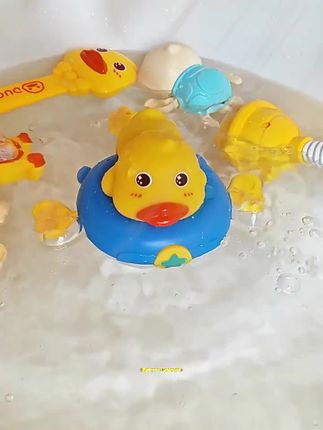 宝宝洗澡玩具婴幼儿童鸭子花洒戏水玩具游泳益智早教男孩女孩沐浴 #儿童玩具 #戏水玩具 #宝宝玩具 #宝宝洗澡玩具 #宝宝洗澡