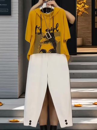 #胖妹妹时尚大码女装穿衣搭配 #宽松有范 #时尚套装 #时尚潮流穿搭 #初秋一周不重样穿搭