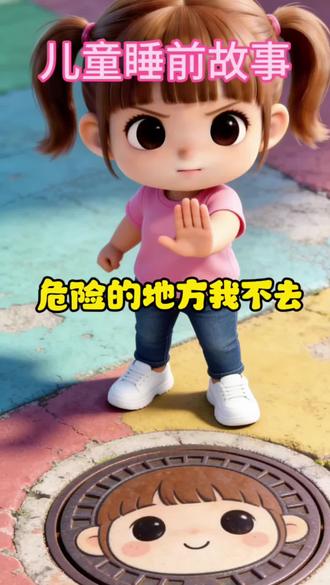 #热门 《危险的地方我不去》通过这个故事让3-6岁儿童认识生活中常见的危险场所,建立“危险的地方我不去”的安全意识,学会自我保护,远离安全隐患。#育儿 #儿童睡前故事 #原创 #亲子共读
