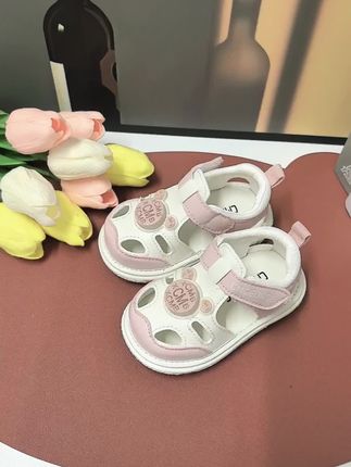 #创作灵感 【叫叫鞋】男宝宝夏季学步凉鞋1-2岁防滑舒适镂空女宝可爱学步凉2#宝宝鞋 #宝宝鞋子推荐 #防滑耐磨 #透气舒适