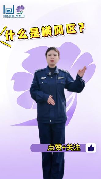 什么是横风区?#河南高速 #科普一下 #高速公路 #收费站小姐姐 #路达高速焦桐花