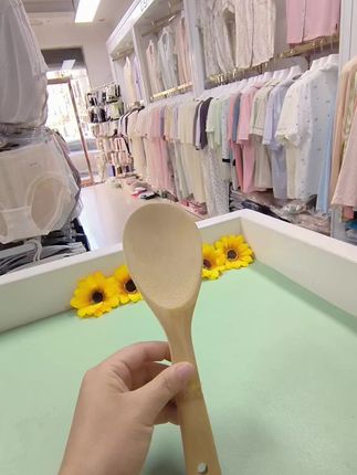 天然楠木竹饭勺,无漆无蜡设计,使用更安全