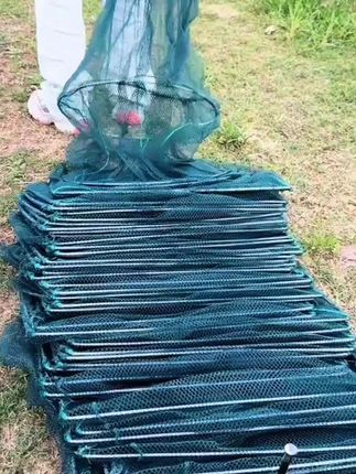 40x50大框架鱼虾笼网6米12米16米18米20米23米28米长地笼捕鱼笼#好物分享 #暑假 #作文 #阅读理解 #作文素材