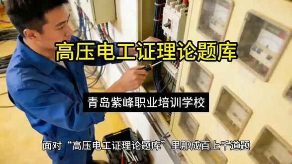 高压电工证理论题库,青岛电工证怎么考
#高压电工 #电工培训 #电工证怎么考 #高压电工证题库 #电工证办理
