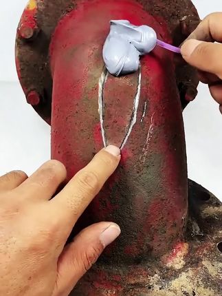 金属塑料修补#铸工胶 #电焊胶 #金属修补剂 #五金工具