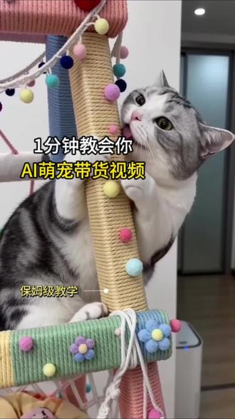 保姆级,用Ai制作带货短视频#Ai #电商干货 #Ai生成视频 #萌宠带货