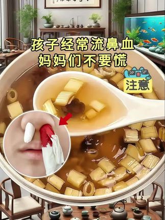 孩子经常流濞皿,家长收好这个汤。#藕节芦根汤原料 #孩子#儿童成长汤#儿童汤谱#食疗小妙招