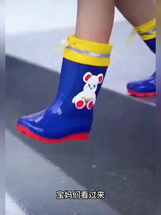 小黄鸭儿童雨鞋 高筒防滑耐磨男女孩学生雨靴长筒#儿童雨鞋 #儿童雨靴 #儿童雨鞋推荐 #儿童雨鞋雨靴#雨鞋