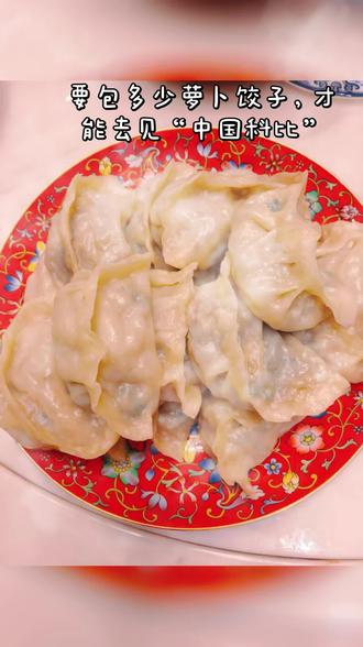 #美味可口的蒸饺 冬天包的萝卜饺子🥟很有治愈力