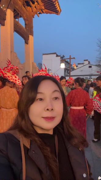 打卡徽州古城#人山人海太热闹了 #徽州 #相约古城