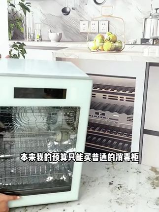 家庭必备智能触控消毒柜,适合家里3-4口人#好物推荐 #厨房收纳 #厨房必备神器 #消毒柜 #家居好物