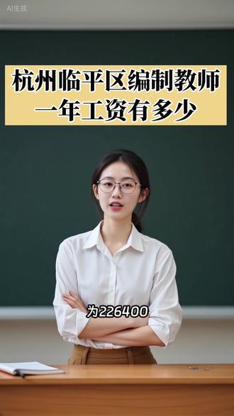 杭州临平区编制教师一年工资有多少?福利待遇怎么样?值得考吗?
#2025年教师工资 #杭州教师工资 #临平区教师工资 #编制教师工资 #教师新工资标准 @DOU+上热门