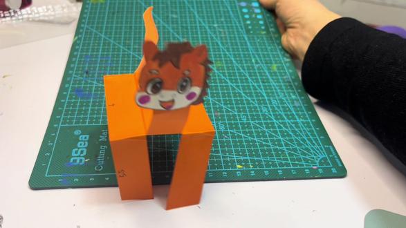 折纸做会走路的小马,会动的马#手工