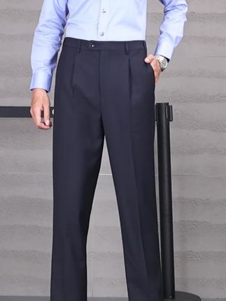 加厚加绒通勤裤,藏青色,一条过冬,拍一发三#显高显瘦显腿长 #通勤搭配